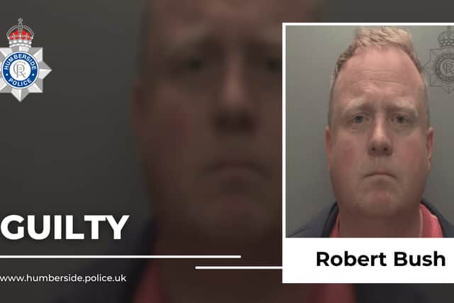Robert Bush, 48-years-old, formerly of Kirk Ella, East Yorkshire, pleaded guilty to the remaining 31 offences that he was charged with, taking the total number of offences to 67.