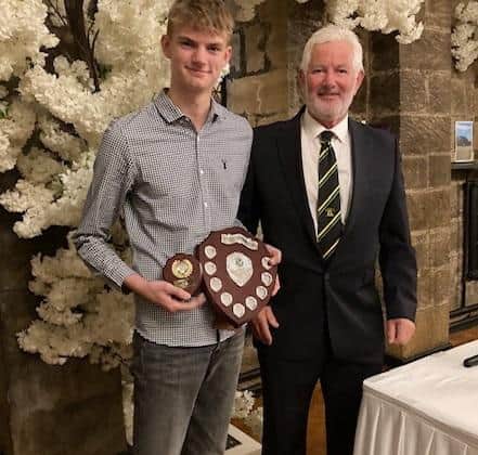 The Corporal Damian Lawrence Memorial Trophy for most improved U18 player was won by Rhys Buck, who also won the 3rds batting prize, scored over 1000 runs in his first season playing senior cricket in the NYSD.