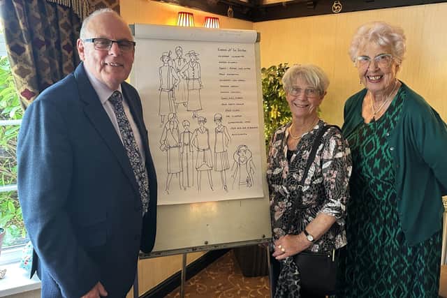David Paling and his wife Anna delivered the Ladies Lifeboat Luncheon Club talk.