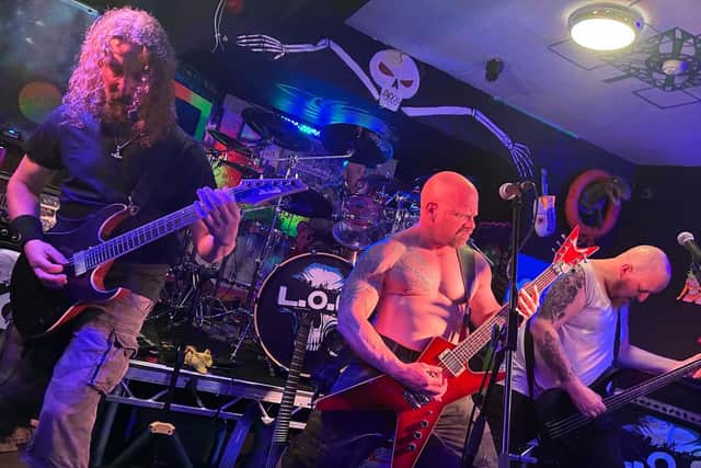 L.O.C's Reborn promo video was filmed at Brid’s Drum Shack. Photo: Tomek Rola