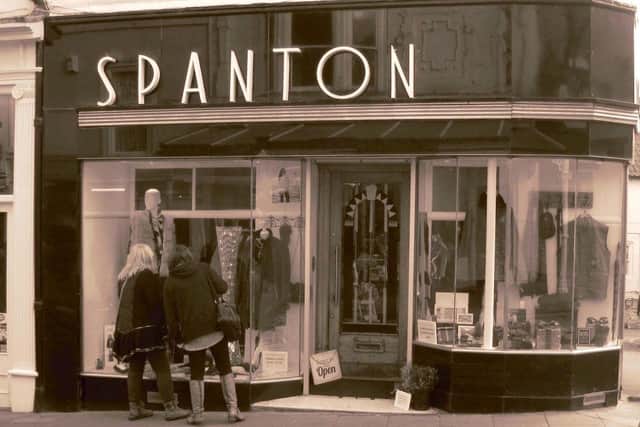 Spanton shop - which has been in Whitby since 1883.
