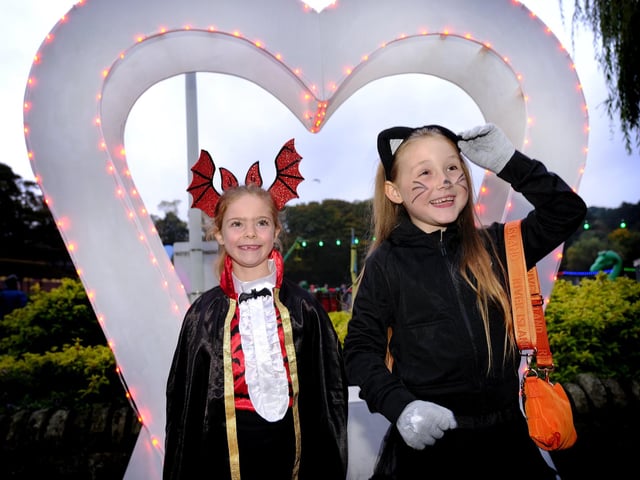 Spooky costumes and having fun.