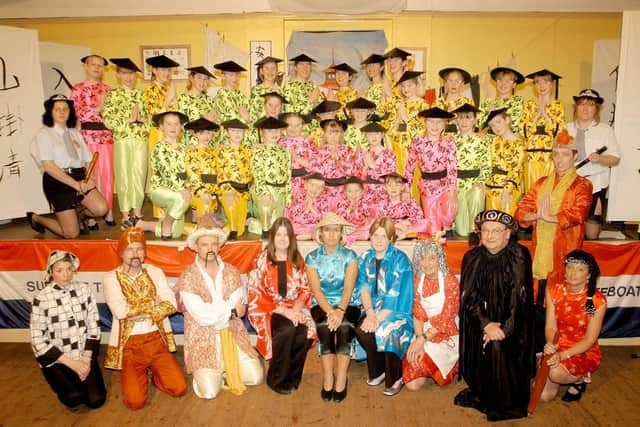 The Flamborough Village Hall panto in 2002. PA0249-19 c
