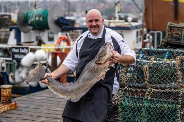 Paul Gildroy, Head Chef at the Magpie Cafe, Whitby.