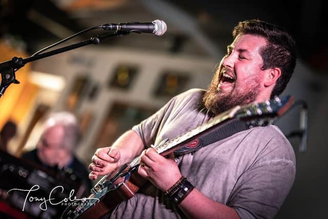 Alex Voysey plays the blues at Kirk Theatre, Pickeirng