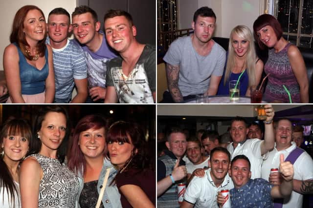 Revellers enjoying nights out around Scarborough in July 2013.