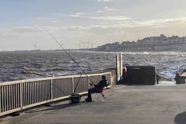 The weather this week on the Yorkshire coast is set to stay blustery with cooler temperatures, according to the Met Office. Photo: Claudia Bowes.