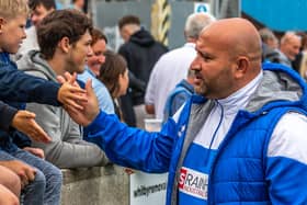 Manager Nathan Haslam signs new contract with Whitby Town