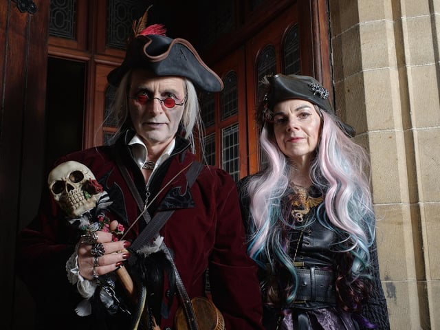 More visitors to Goth Weekend at the Brunswick Centre, Whitby.
picture: Paul Armstrong.