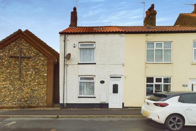 This two bedroom cottage is for sale with Hunters for £160,000.