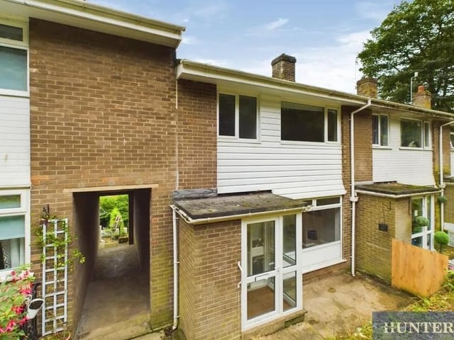 This three bedroom and one bathroom terraced house is for sale with Hunters with a guide price of £150,000.
