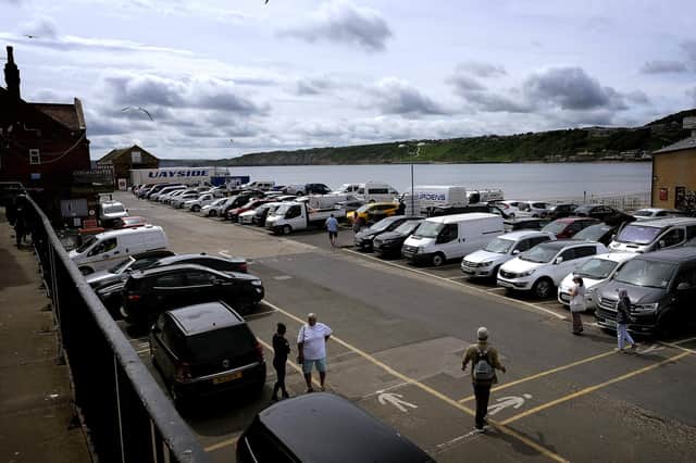 Parking on West Pier, Scarborough - pic Richard Ponter