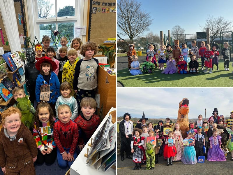 Whitby area school youngsters mark World Book Day.