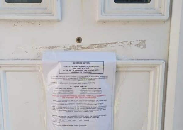 The partial closure order is in place until November 13