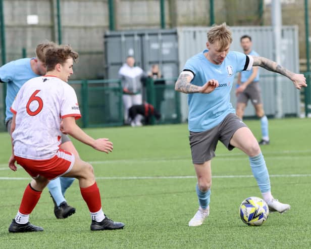 Billy Tyler scored both goals as Brid Rovers Millau slipped to a 3-2 home loss against Sculcoates Amateurs Academy. PHOTO BY TCF PHOTOGRAPHY