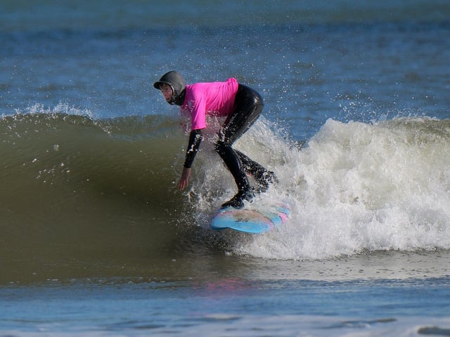 Riding the waves