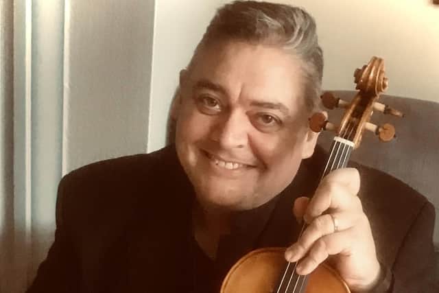 Violinist Andy Long pays tribute to orchestra leader Max Jaffa