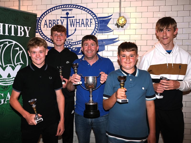Boys 14 and under, winners Fisherlads.