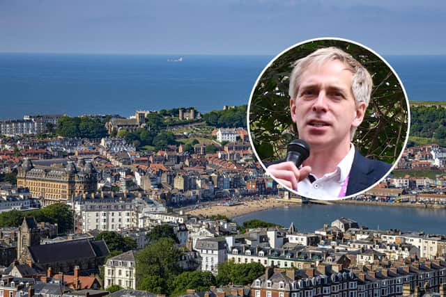 Julian Caddy, inset, has been appointed as Scarborough Fair's new festival director.