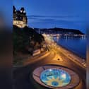 Overall winner at Show Scarborough 2023! and most popular photograph of Scarborough was The Beauty of the Night by Olena Speranska, which depicts Aquarium Top roundabout.