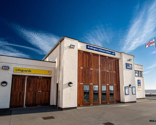 Bridlington lifeboat station will be open on Saturday, May 11, for special tours. Photo courtesy of RNLI/Mike Milner.