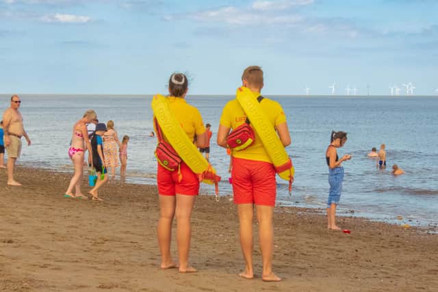 The RNLI is advising beachgoers to visit a lifeguarded beach - Image: RNLI