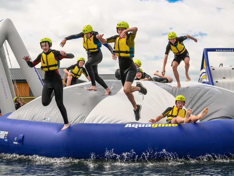 For an adrenaline fuelled day out, get wet and wild and North Yorkshire Waterpark.