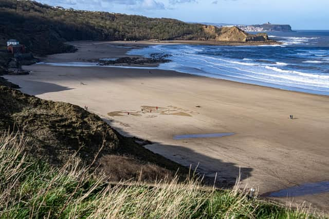 Cayton Bay. (Pic credit: Tony Johnson)