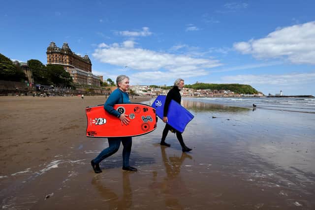 A Surfers Against Sewage protest in Scarborough. Picture: Richard Ponter