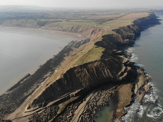 APRIL - Carr Naze, Filey, by Simon Temlett