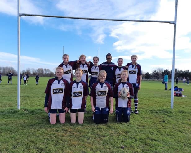 Scarborough RUFC Girls Under-14s claimed a winning start to the year.