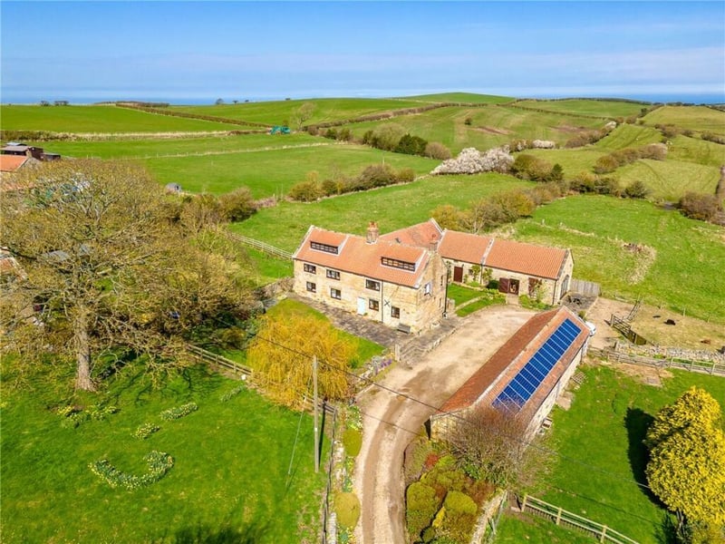 An overview of the property within its lovely location.