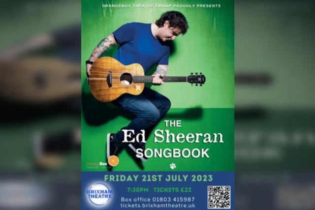 On September 2 at Whitby Pavilion, there will be an Ed Sheeran Tribute act featuring all of the well known hits such as: Shape of You, Galway Girl, Perfect and Thinking Out Loud.