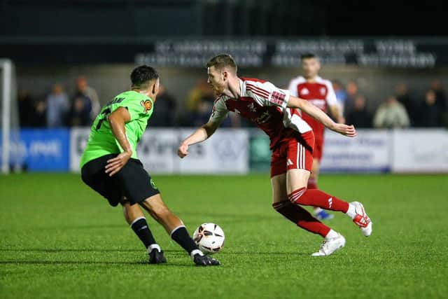 Midfielder Kieran Glynn came on as a second-half sub for the Seadogs.