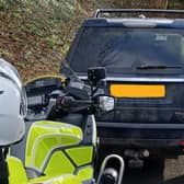 Police in Scarborough seized an uninsured Land Rover Freelancer