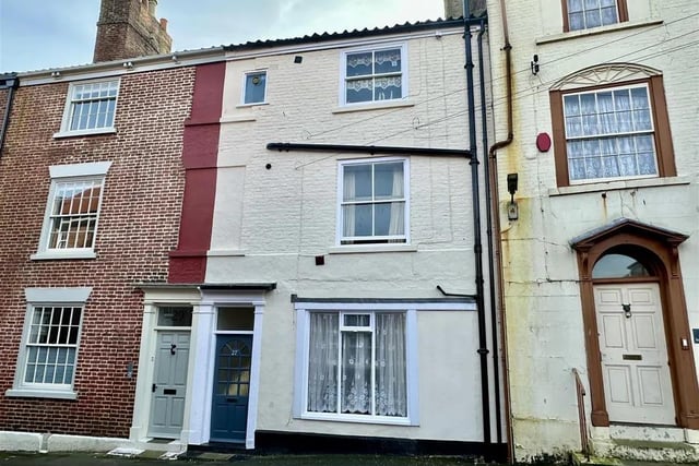 This three bedroom and three bathroom terraced is for sale with Colin Ellis with a guide price of £150,000.