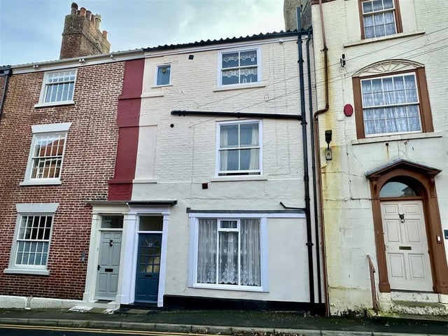 This three bedroom and three bathroom terraced is for sale with Colin Ellis with a guide price of £150,000.