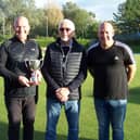 Alan Landers, left, won the Mick Jessop Cup