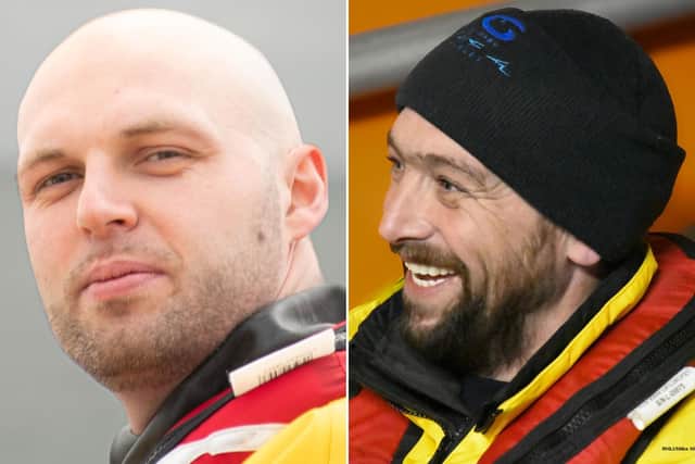 Alexs Lurans passed his Tier 1 plan while Mikey Ellison completed his Tier 2 test. Photo: RNLI/Mike Milner