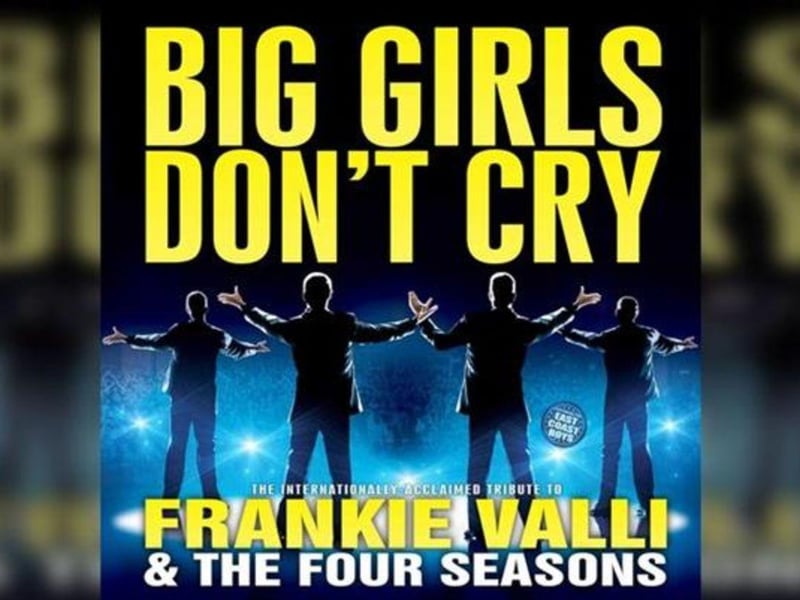 Big Girls Don't Cry- an Internationally-acclaimed tribute to Frankie Valli and The Four Seasons, will be performing at Bridlington Spa on October 20. The show revives classic songs including Sherry, December 1963 (Oh What a Night), Walk Like a Man, Rag Doll, Big Girls Don’t Cry, My Eyes Adored You, Let’s Hang On, Working My Way Back to You, Beggin’, I’ve Got You Under My Skin and Who Loves You.