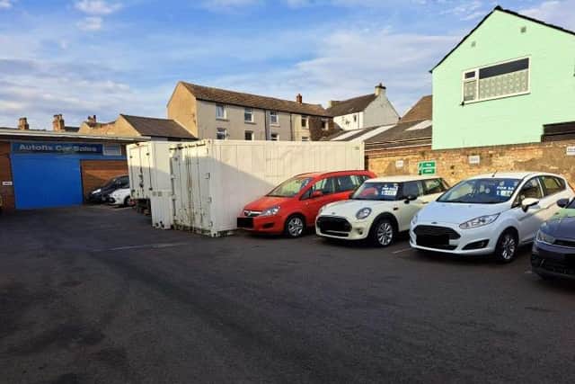 Taste Of The Sea, Scarborough Containers And Car Park. Courtesy Of Applicant