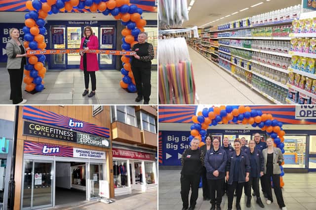 A new B&M shop has opened in Scarborough town centre.