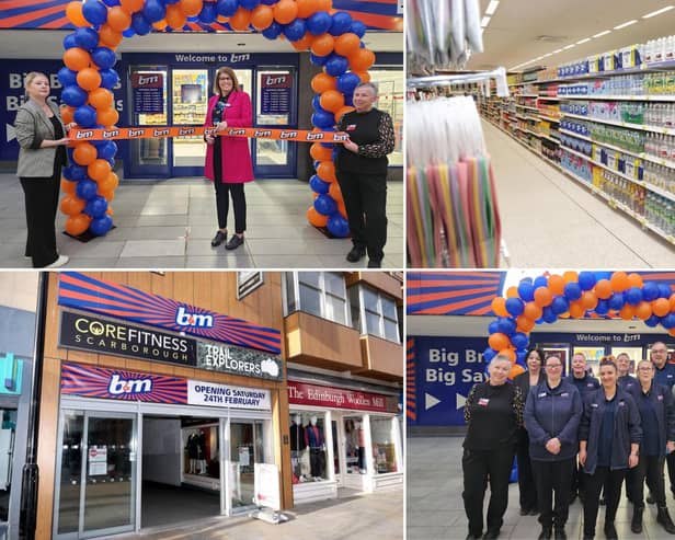 A new B&M shop has opened in Scarborough town centre.