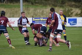 Ropeti Ropeti in action for Scarborough RUFC.