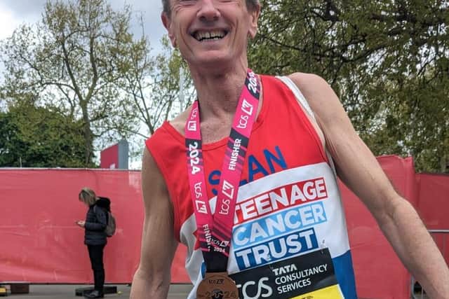 Scarborough AC's Sean Kelly excelled at the London Marathon.