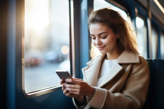 What I really struggle with when travelling anywhere by train in 2024 is having to listen to other people's music, favourite YouTube clips or, most annoyingly, two-way phone conversations on speaker. Photo: AdobeStock