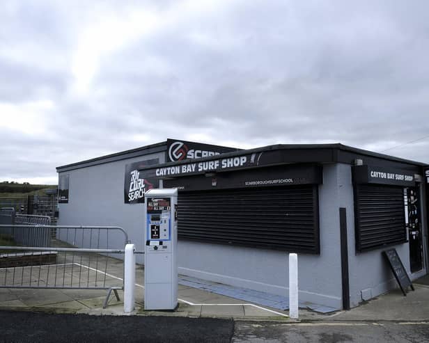 New facilities are proposed to support surfing at Cayton Bay.