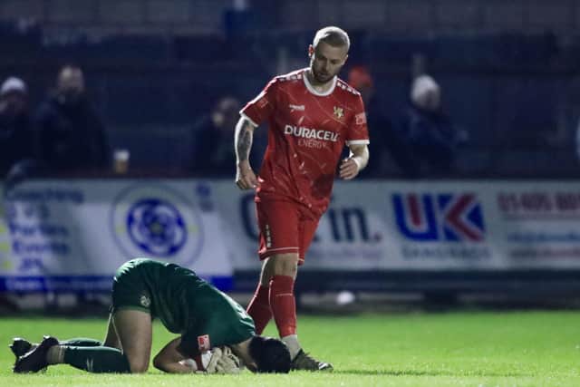 Returning forward Danny Earl made an appearance from the bench but was later forced off due to fitness concerns.