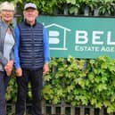 Jo Leeman, left, earns top spot at the Dukes Park Singles Over-60s Merit