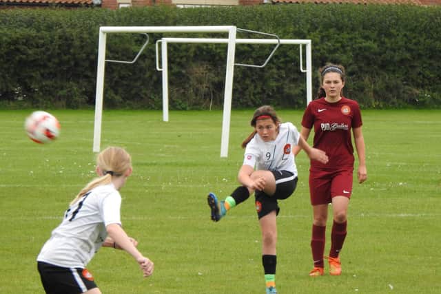 Scarborough Ladies Lionesses take on their clubmates.